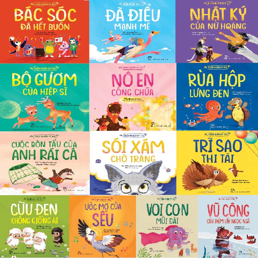 (Combo 13 cuốn) THIÊN NHIÊN KỲ THÚ (minh họa in màu) – Nhiều tác giả - NXB Trẻ