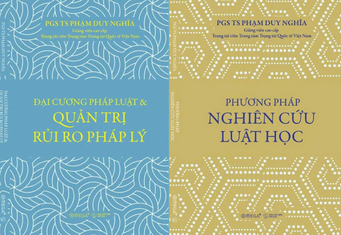 (Combo 2 cuốn) ĐẠI CƯƠNG PHÁP LUẬT QUẢN TRỊ RỦI RO PHÁP LÝ & PHƯƠNG PHÁP NGHIÊN CỨU LUẬT HỌC - Phạm Duy Nghĩa – Omega Plus – NXB Thế Giới
