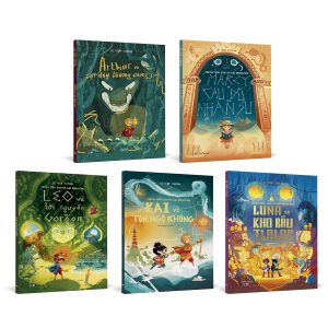 (Trọn bộ 5 cuốn) TRUYỆN THẦN THOẠI CỦA NHÀ BROWNSTONE - Joe Todd-Stanton - Trần Hoàng Chi, Vi Hạ dịch – Đông A