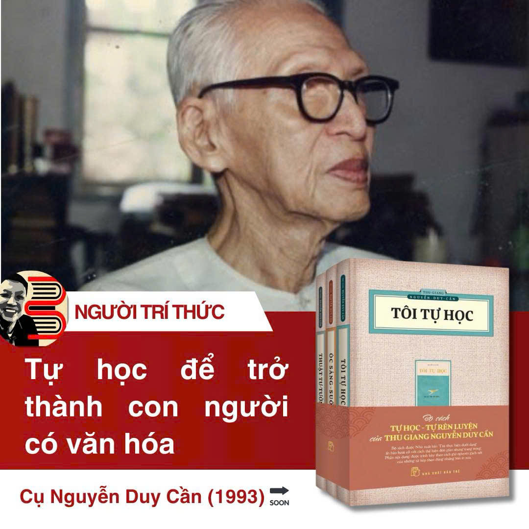 (Trọn bộ 3 cuốn) BỘ SÁCH TỰ HỌC TỰ RÈN LUYỆN (ẤN BẢN HOÀI CỔ) - Thu Giang Nguyễn Duy Cần – NXB Trẻ