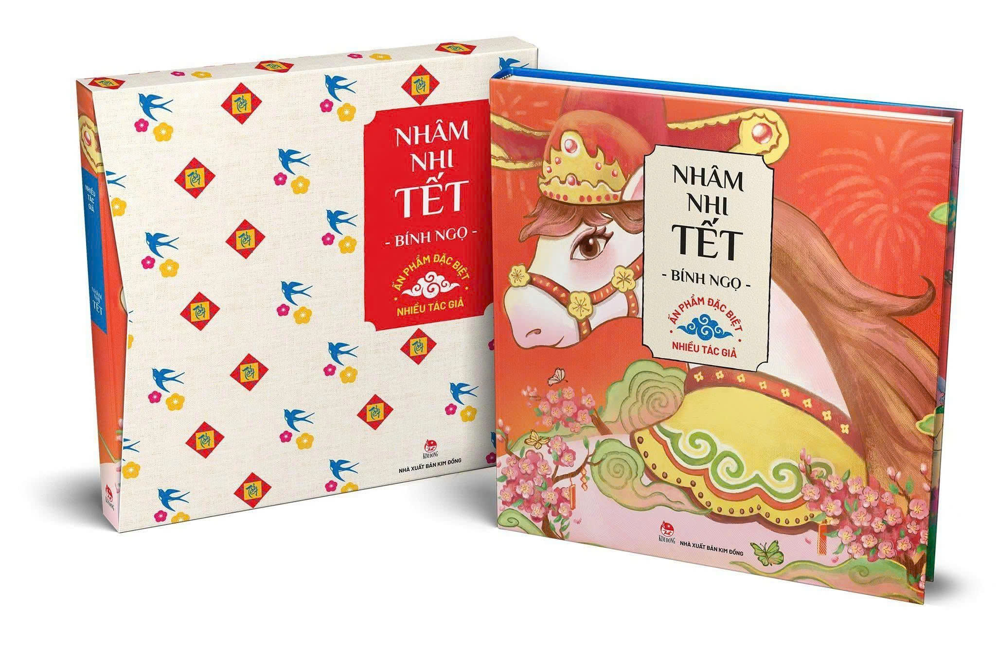 (Bìa cứng, có hộp) NHÂM NHI TẾT BÍNH NGỌ 2026 - ẤN PHẨM ĐẶC BIỆT – Nhiều tác giả - NXB Kim Đồng