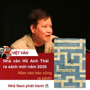 BẢN THẢO ĐỂ LẠI TRONG SẢNH LỄ TÂN – Hồ Anh Thái – Nhã Nam