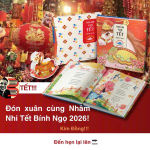 (Bìa cứng, có hộp) NHÂM NHI TẾT BÍNH NGỌ 2026  - ẤN PHẨM ĐẶC BIỆT – Nhiều tác giả -  NXB Kim Đồng