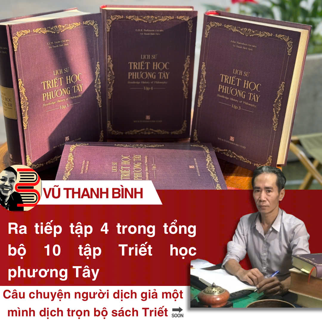 (Bìa cứng) Combo 4 tập LỊCH SỬ TRIẾT HỌC PHƯƠNG TÂY – Tập 1, 2, 3, 4 - John Marenbon - Vũ Thanh Bình dịch - NXB Khoa Học Xã Hội