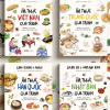 Combo 4 Cuốn Ẩm Thực Qua Tranh: ẨM THỰC VIỆT NAM QUA TRANH + ẨM THỰC NHẬT BẢN QUA TRANH + ẨM THỰC TRUNG QUỐC QUA TRANH + ẨM THỰC HÀN QUỐC QUA TRANH - NXB Phụ Nữ Việt Nam - Nhã Nam