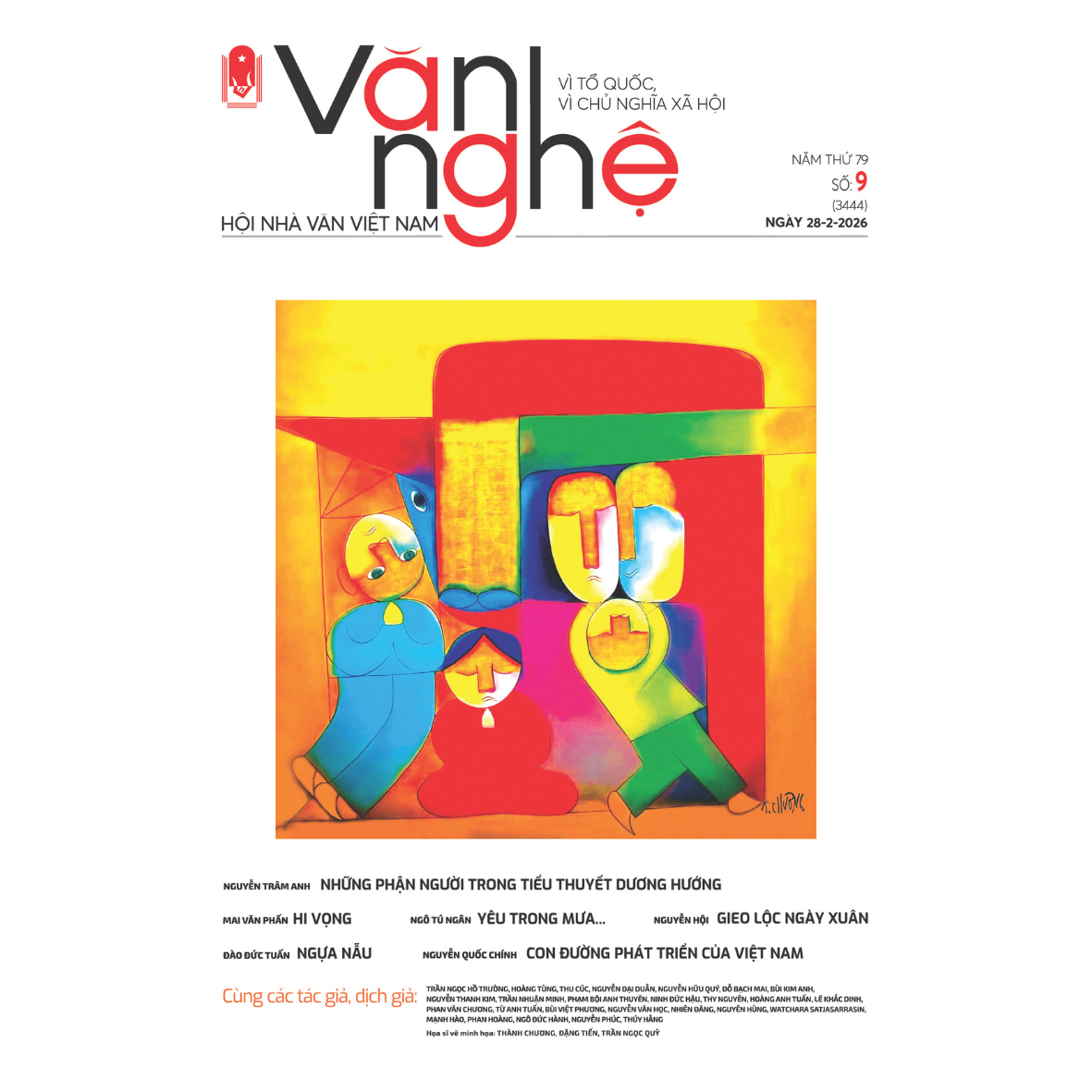 BÁO VĂN NGHỆ - Số 9 - Ra ngày 28/2/2026 Năm thứ 79