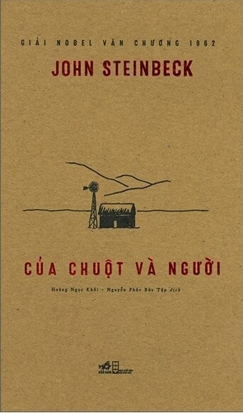 (Tái bản 2026) CỦA CHUỘT VÀ NGƯỜI – John Steinbeck – Hoàng Ngọc Khôi và Nguyễn Phúc Bửu Tập dịch – NXB Hội nhà văn – Nhã Nam