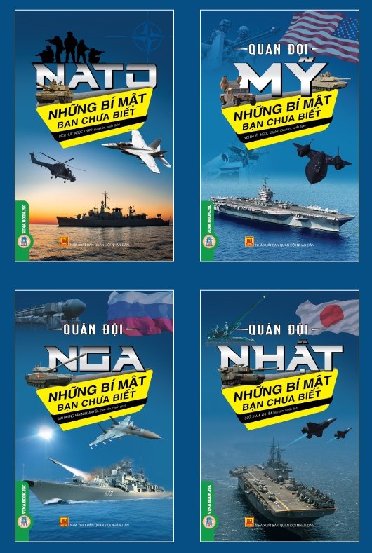 NHỮNG BÍ MẬT BẠN CHƯA BIẾT:QUÂN ĐỘI MỸ, NHẬT, NGA NATO- Nhiều tác giả- VietNamBooks