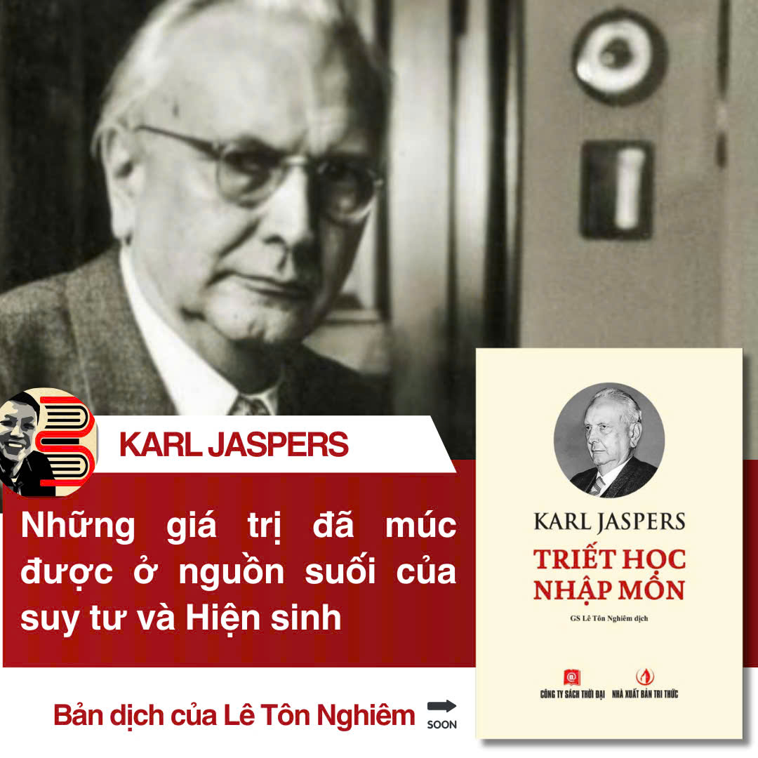 TRIẾT HỌC NHẬP MÔN – Karl Jaspers – GS. Lê Tôn Nghiêm dịch – Sách Thời Đại