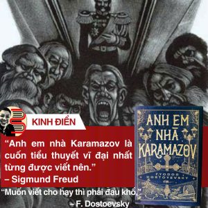 (TÁI BẢN 2026, BÌA CỨNG) ANH EM NHÀ KARAMAZOV – Fyodor Dostoyevsky – Phạm Mạnh Hùng dịch - NXB Hà Nội – Nhã Nam