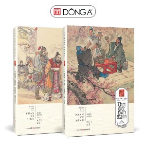 (Trọn bộ 2 tập, bìa cứng, tặng kèm bản đồ in màu) TAM QUỐC DIỄN NGHĨA - La Quán Trung - Phan Kế Bính dịch – Đông A