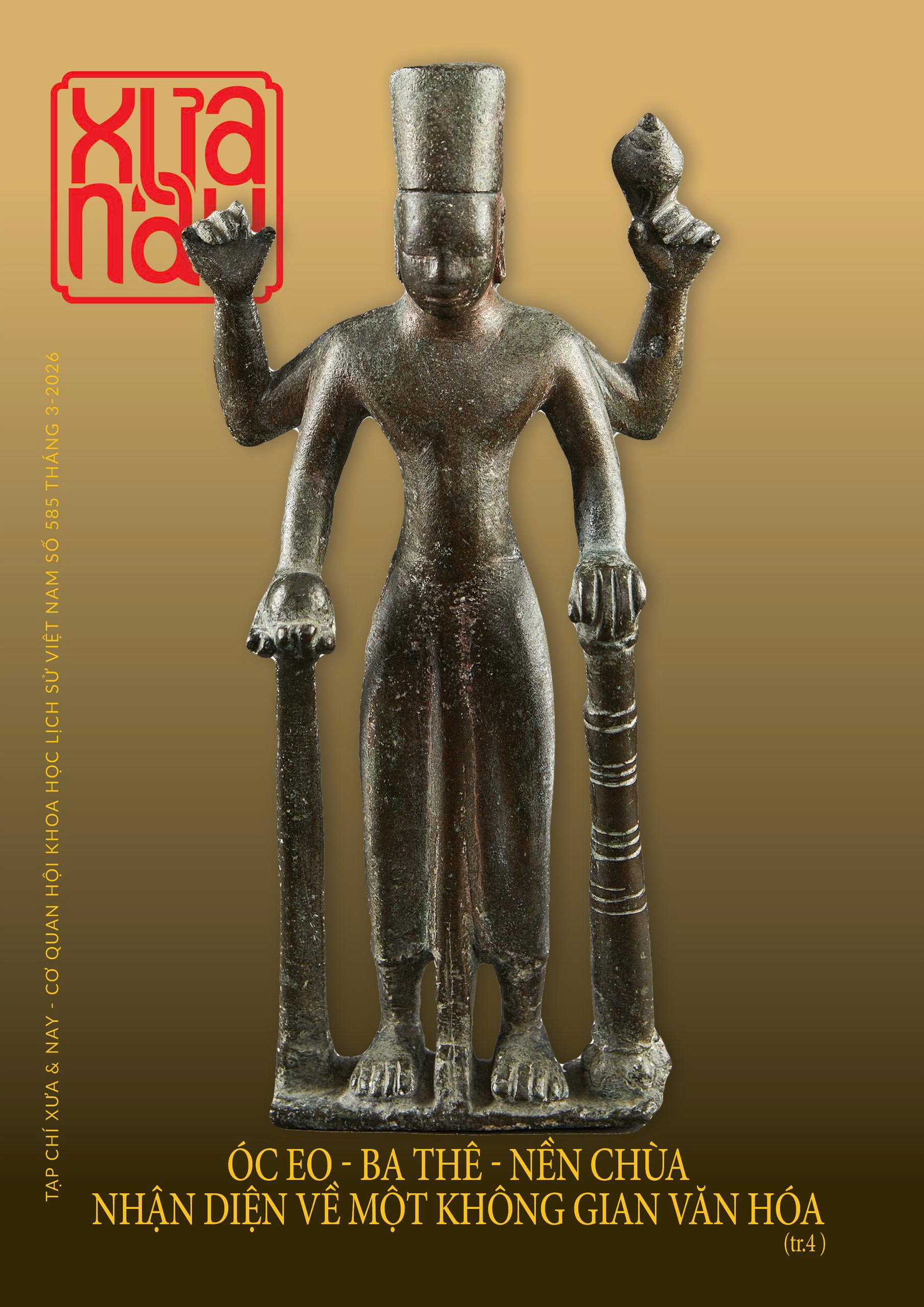 (Tháng 3/2026) TẠP CHÍ XƯA & NAY - Nhiều tác giả - Cơ quan Hội Khoa học Lịch sử Việt Nam