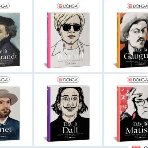 [GIẢI CỨU SÁCH] (Bìa cứng in màu) Combo 6 cuốn: ĐÂY LÀ REMBRANDT; MATISSE; MONET; WARHOL; GAUGUIN; DALÍ - Jorella Andrews, Catherine Ingram, Sara Pappworth, George Roddam – Đông A