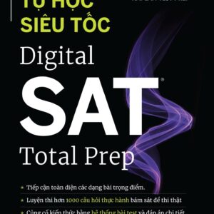 TỰ HỌC SIÊU TỐC – DIGITAL SAT TOTAL PREP - Kaplan Test Prep – 1980 Books - NXB Dân Trí