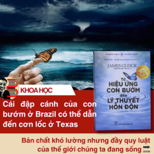 (TÁI BẢN 2026) TỪ HIỆU ỨNG CON BƯỚM ĐẾN LÝ THUYẾT HỖN ĐỘN – James Gleick – Phạm Văn Thiều dịch - NXB Trẻ