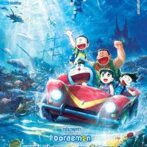 (Phiên Bản Mới) TIỂU THUYẾT DORAEMON: NOBITA VÀ LÂU ĐÀI DƯỚI ĐÁY BIỂN- Fujiko F Fujio, Isao Murayama, Tetsuo Yajima - Thu Hằng  dịch- NXB Kim Đồng
