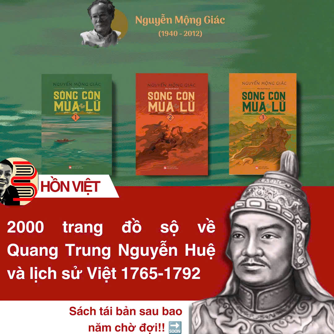 (Trọn bộ 3 tập) - SÔNG CÔN MÙA LŨ - Nguyễn Mộng Giác - NXB Phụ Nữ