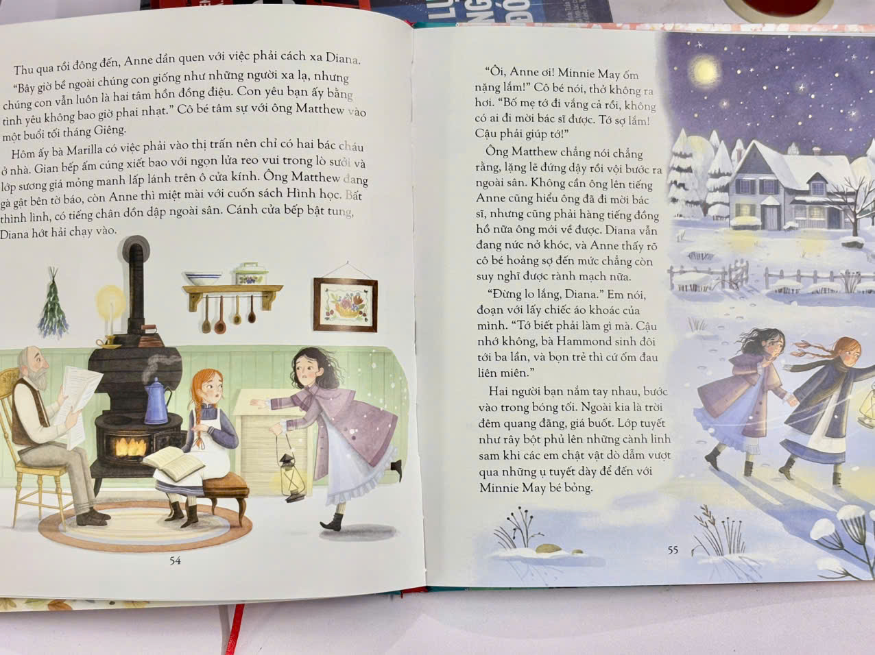 (Bìa cứng) Illustrated Speaial Editions - ANNE TÓC ĐỎ DƯỚI CHÁI NHÀ XANH - L.M.Montgomery & Katherie Woodfine - Matryoshka dịch - Đinh Tị - Ảnh 4