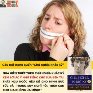(Tái bản 2026) CHỦ NGHĨA KHẮC KỶ - PHONG CÁCH SỐNG BẢN LĨNH VÀ BÌNH THẢN- William B.Irvine- Nhóm Tâm lý học Tội phạm dịch- NXB Công thương- Thái Hà Books