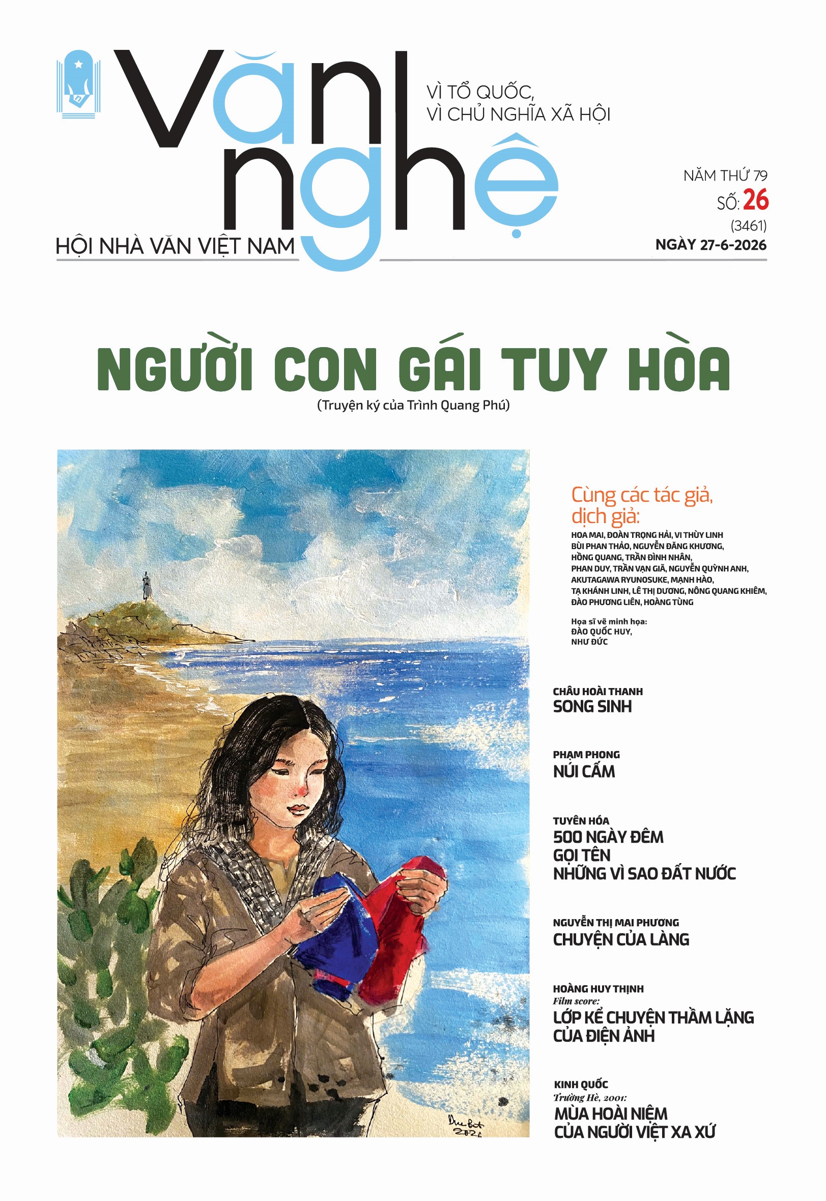 BÁO VĂN NGHỆ - Số 26 - Ra ngày 27/6/2026 Năm thứ 79