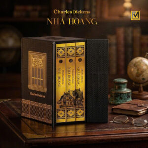 (In theo số lượng đặt trước) Ấn Bản Đặc Biệt, Boxset 3 Tập, Bìa Cứng NHÀ HOANG – Charles Dickens – Crimson Mai dịch - Phúc Minh Books