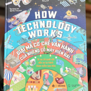 (Bìa cứng, in màu toàn bộ) HOW TECHNOLOGY WORKS - Giãi mã cơ chế vận hành của những cỗ máy hiện đại - DK -  Ngô Hoàng Anh & Ngô Đức Trung dịch - ZenBooks