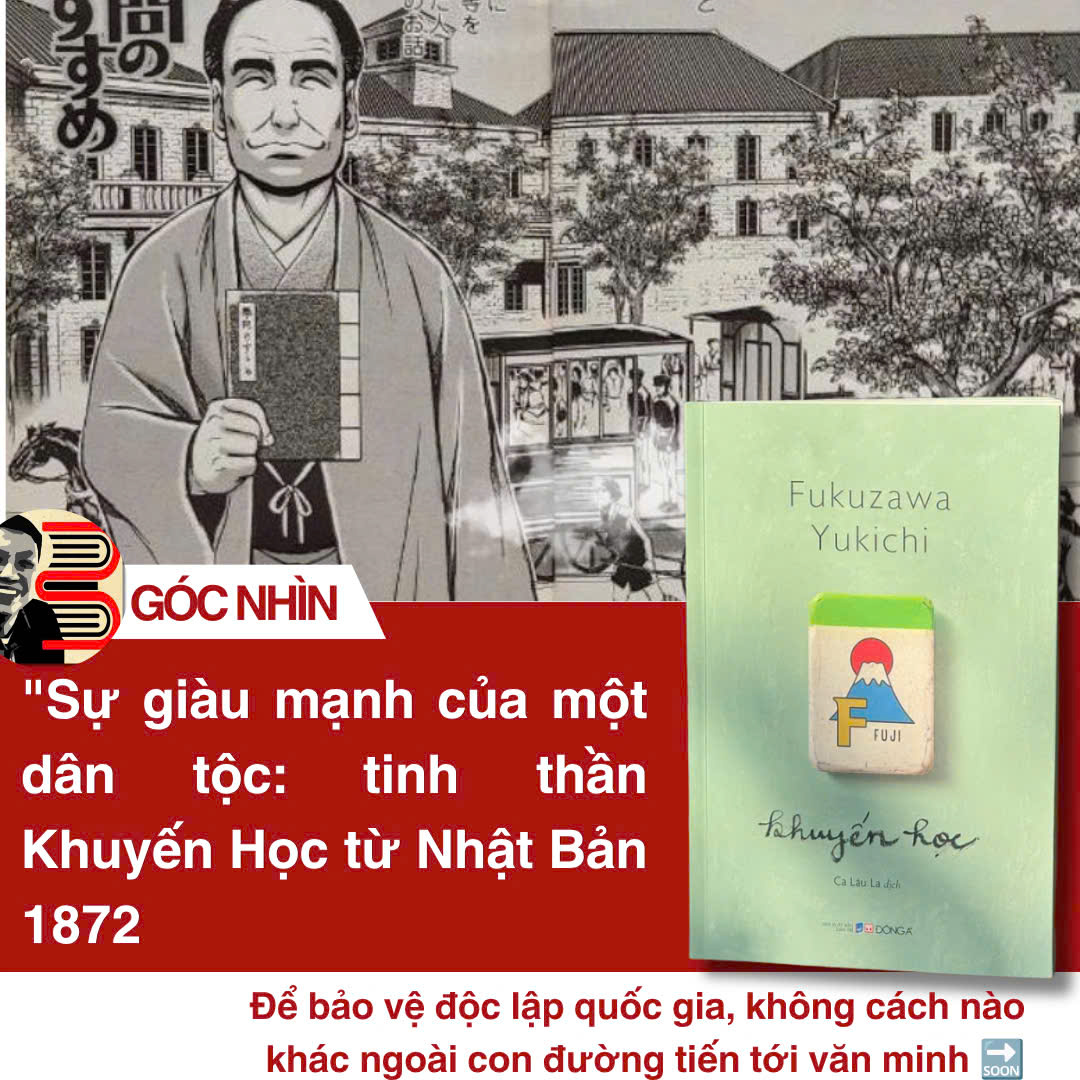 KHUYẾN HỌC – Fukuzawa Yukichi - Ca Lâu La dịch – Đông A - NXB Dân trí