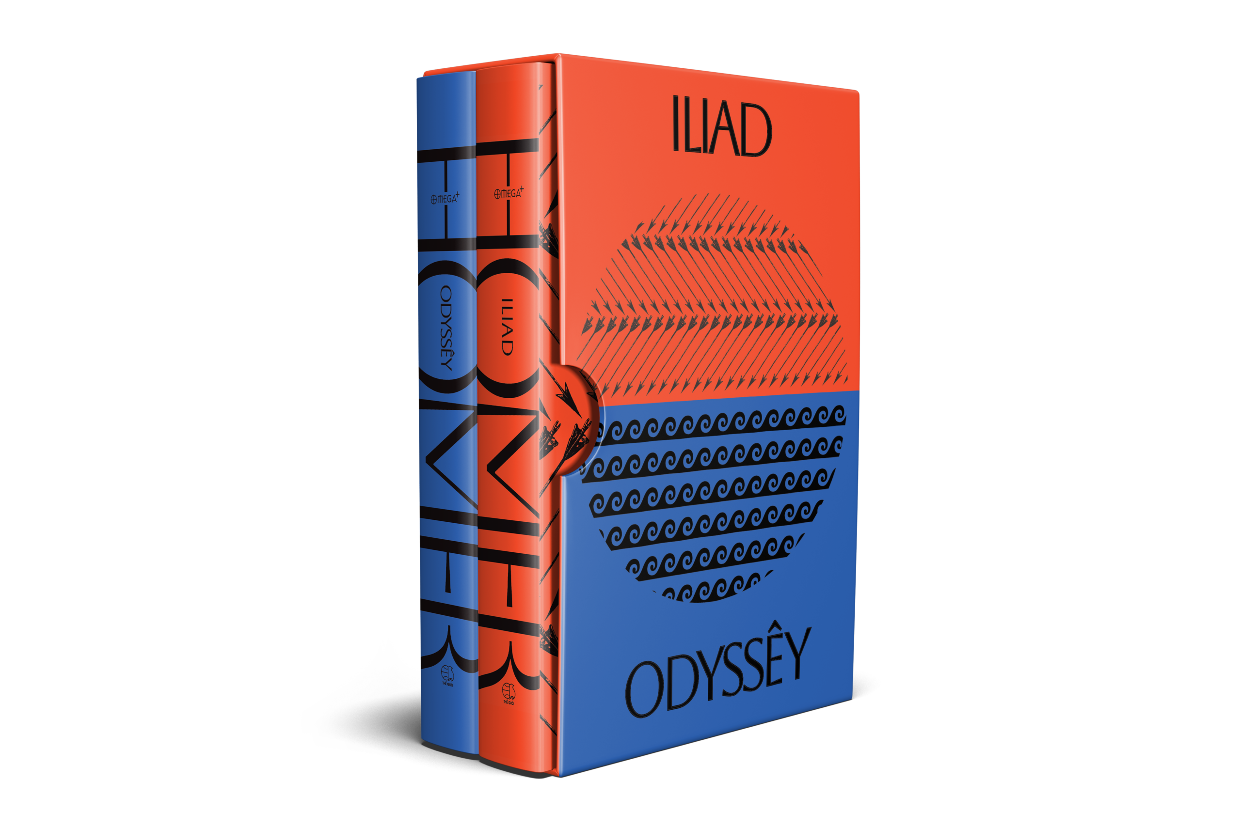 Boxset Bản đặc biệt, in giới hạn 500 bộ: ILIAD + ODYSSÊY – Homer - Đỗ Khánh Hoan dịch – Omega Plus