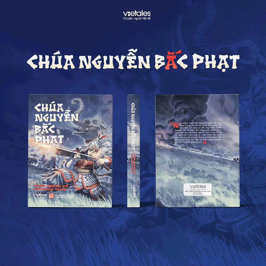 (Chữ ký tác giả, kèm quà tặng) CHÚA NGUYỄN BẮC PHẠT – Trần Hoàng Vũ – Nhà xuất bản Tổng Hợp TPHCM – Vietales