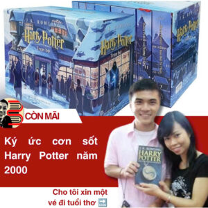 Boxset Harry Potter - (Trọn Bộ 7 Tập) HARRY POTTER bìa mới đẹp long lanh ghép thành lâu đài phép thuật Hogwarts - J. K. Rowling – NXB Trẻ