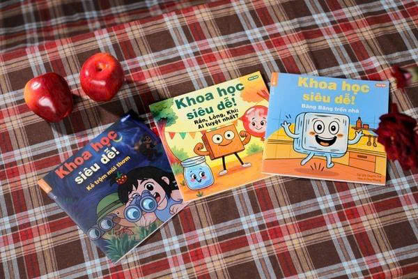 BỘ SÁCH KHOA HỌC SIÊU DỄ – Quỳnh Thế - Hoạ sĩ Pu & Vũ Giang - Thái Hà Books – NXB Công thương