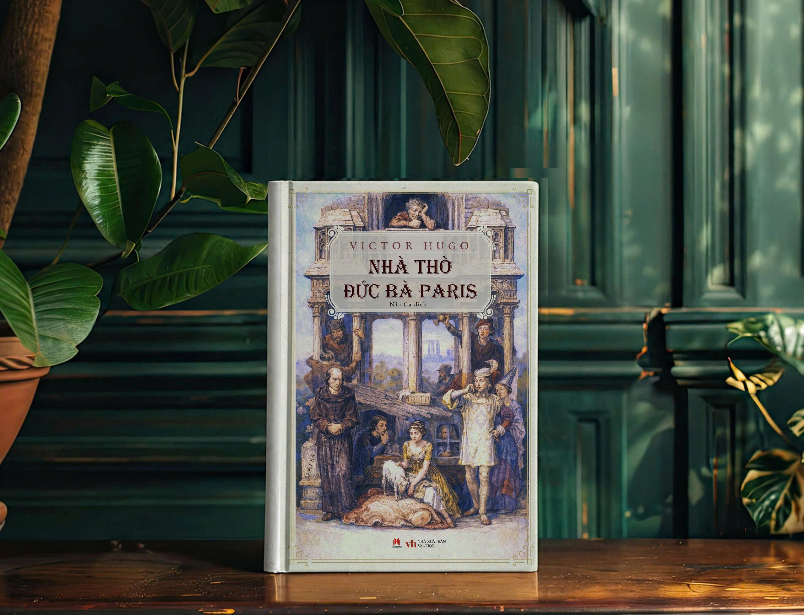 (Tái bản 2026, Bìa cứng) NHÀ THỜ ĐỨC BÀ PARIS - Victor Hugo - Nhị Ca dịch - Huy Hoàng - NXB Văn Học