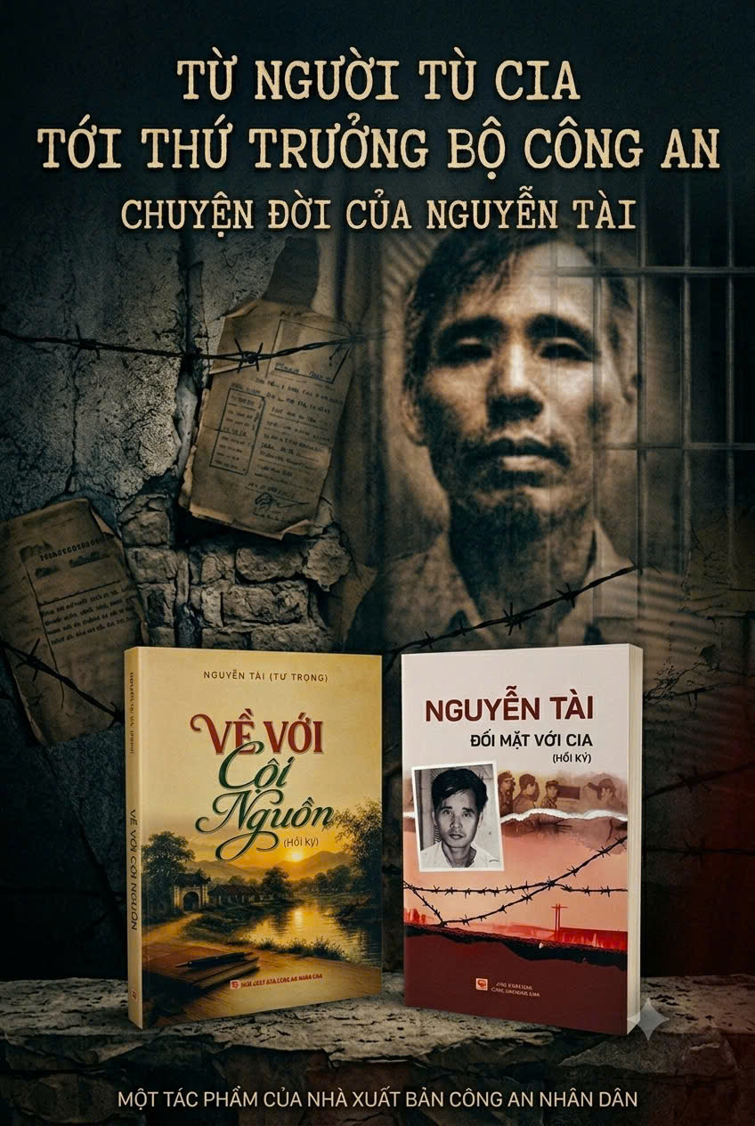 (Combo 2 cuốn) (Hồi ký) VỀ VỚI CỘI NGUỒN, ĐỐI MẶT VỚI CIA - Nguyễn Tài - NXB CAND