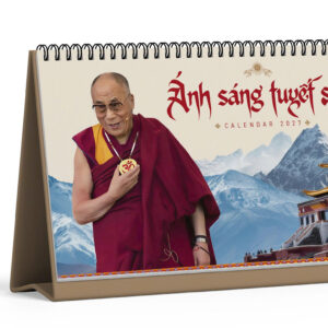 LỊCH BÀN CHỮ A 2027 - Ánh Sáng Tuyết Sơn - Thái Hà Book