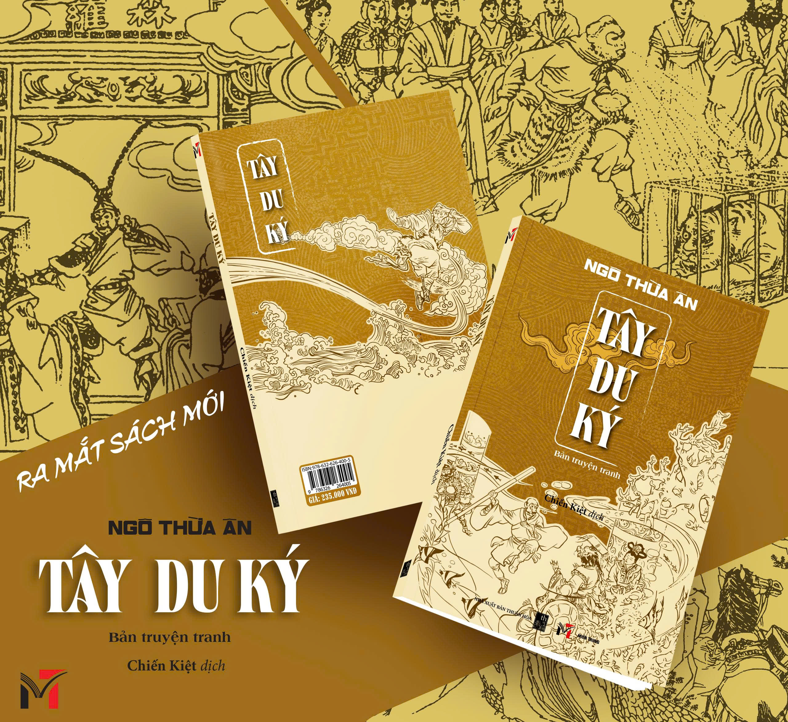 (Bản truyện tranh) TÂY DU KÝ - Ngô Thừa Ân – Nhiều dịch giả - Miền Trung Books – NXB Thuận Hoá