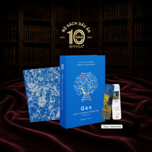 (BỘ SÁCH DẤU ẤN 10 NĂM OMEGA+, Bìa cứng, Tặng 1 bookmark giấy thiết kế độc quyền theo chủ đề hội họa thế giới) GEN: LỊCH SỬ VÀ TƯƠNG LAI CỦA NHÂN LOẠI - Siddhartha Mukherjee – Bùi Thanh Châu dịch - Omega+ - NXB Dân trí