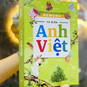 (Giải cứu sách) TỪ ĐIỂN ANH – VIỆT - Bìa Cứng, In Màu - Ban Biên Tập Từ Điển Newera - Á Châu Books