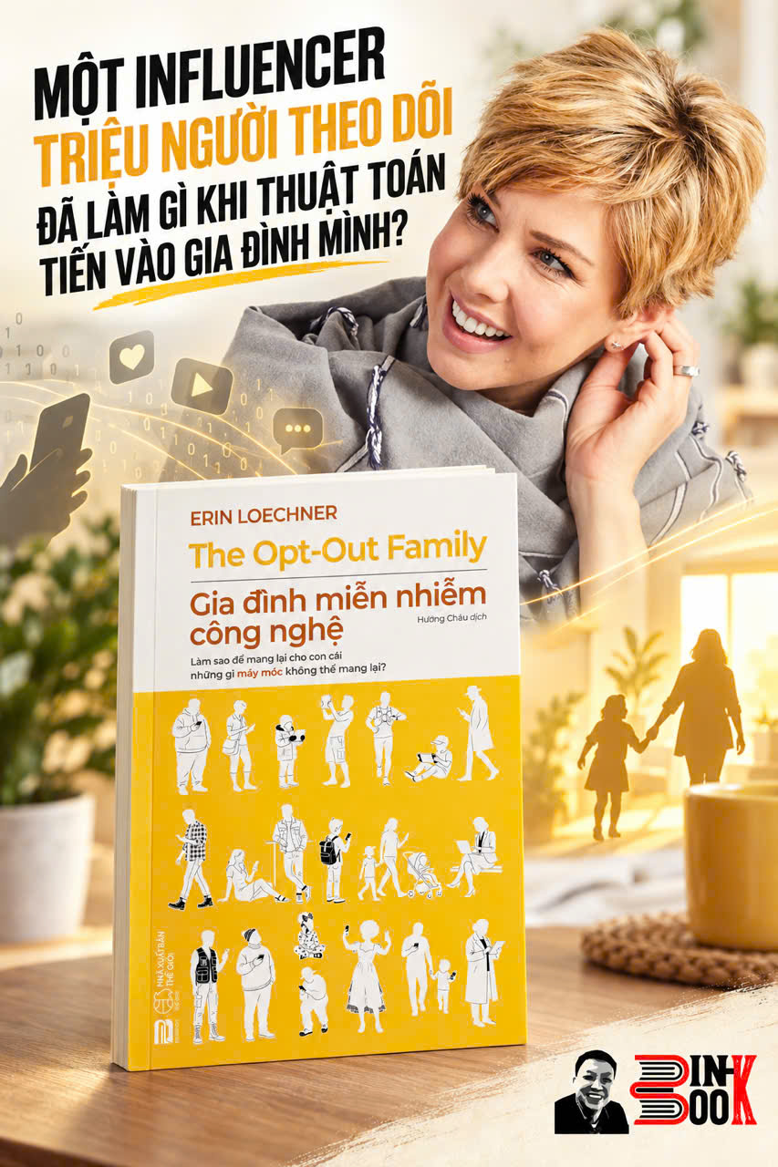 GIA ĐÌNH MIỄN NHIỄM CÔNG NGHỆ - Erin Loechner - Hương Châu dịch - Phanbook