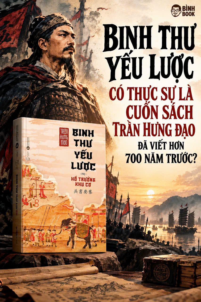 BINH THƯ YẾU LƯỢC - Trần Hưng Đạo - Nhóm soạn dịch Tiêu Thoại Minh, Huỳnh Ngào và Khổng Bửu dịch - Thái Hà Books - NXB Thế Giới