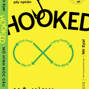 HOOKED: MÔ HÌNH MÓC CÂU -  Cách Tạo Sản Phẩm Gây Nghiện - Nir Eyal - Trần Trọng Hải Minh dịch - Alphabooks