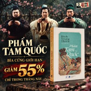 (Bìa cứng in giới hạn) PHẨM TAM QUỐC - Dịch Trung Thiên - Quảng Văn