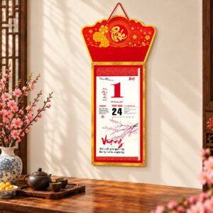 BỘ LỊCH BLOC NGHỆ THUẬT THƯ PHÁP VIỆT 2027 - Liên Việt