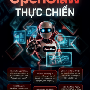 OPENCLAW THỰC CHIẾN – Tằng Nhậm Vĩ, Thu Diệp, Tần Dương - Tiểu Long Hà dịch — 1980 Books - NXB Công Thương